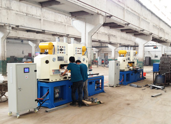 安嘉雙頭閃光對焊機艾芬達現場案例 安嘉雙頭閃光對焊機艾芬達現場案例