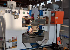 抱箍雙頭點焊機定制項目介紹 抱箍雙頭點焊機定制項目介紹