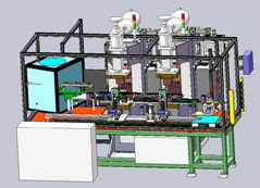 汽車座椅滑軌支架自動(dòng)熱鉚焊接線定制項(xiàng)目介紹