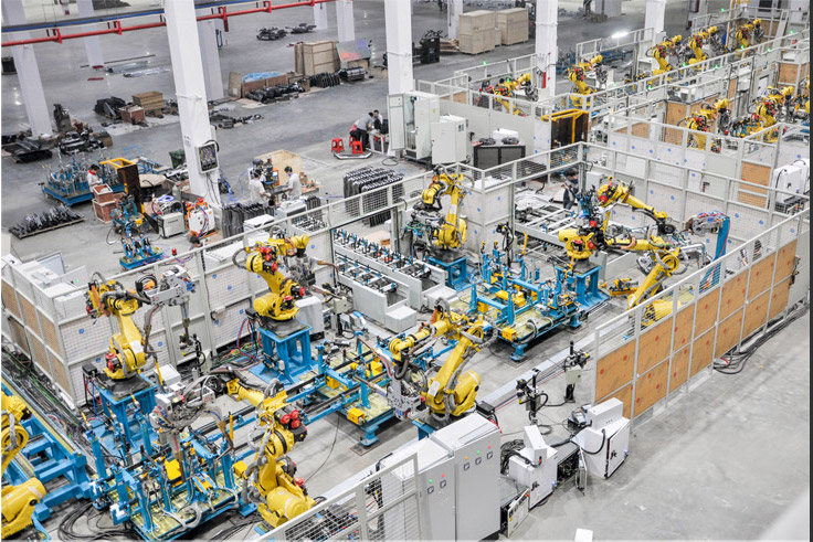 點焊機器人工作站