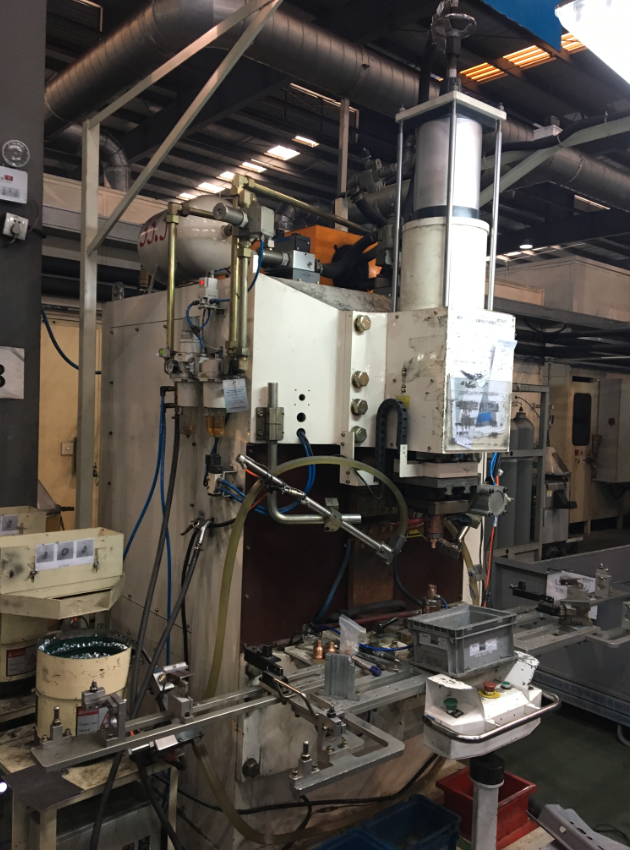 熱成型鋼螺母焊接機,B柱自動螺母點焊機