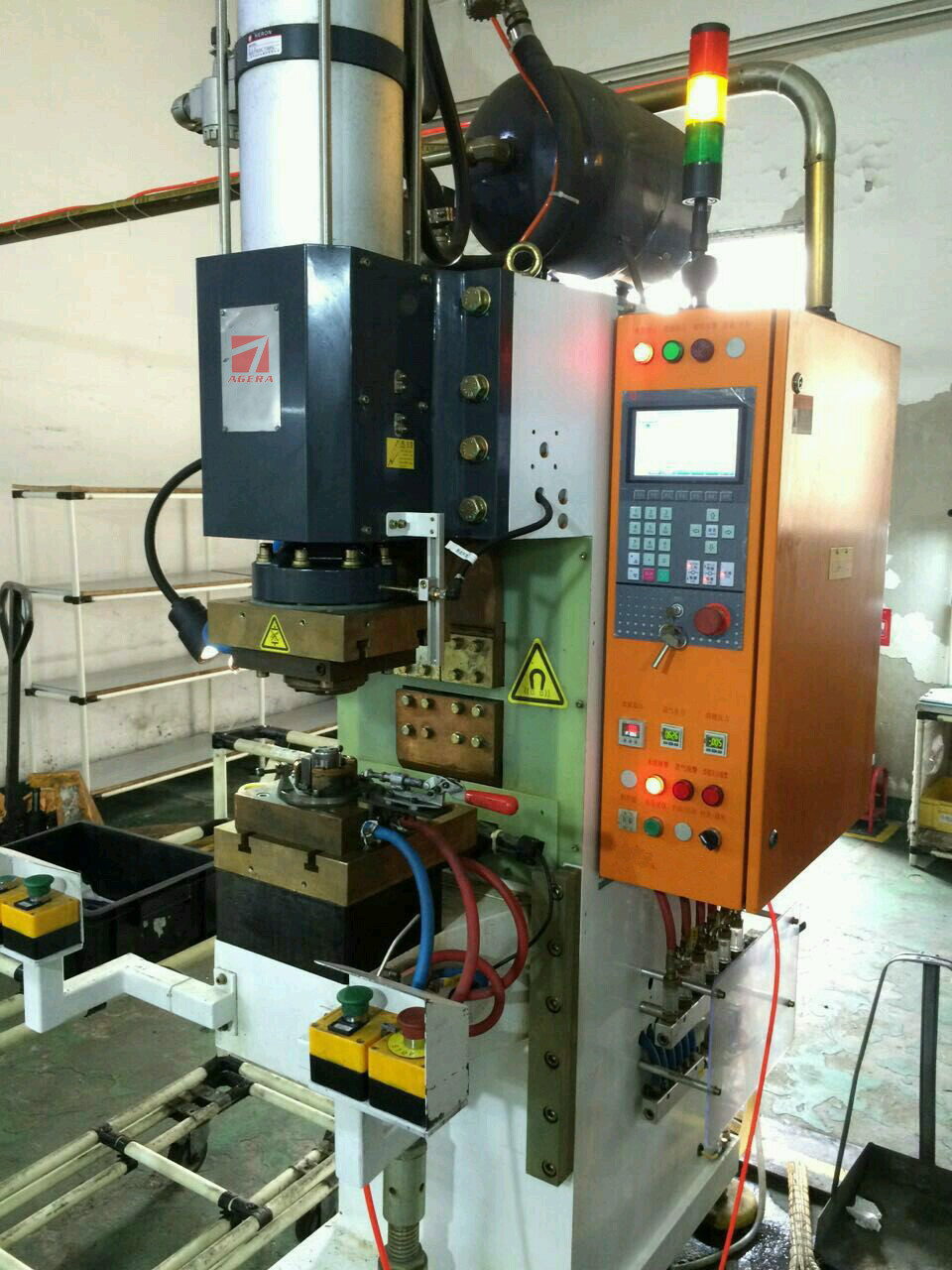 空調電磁離合器自動焊接流水線