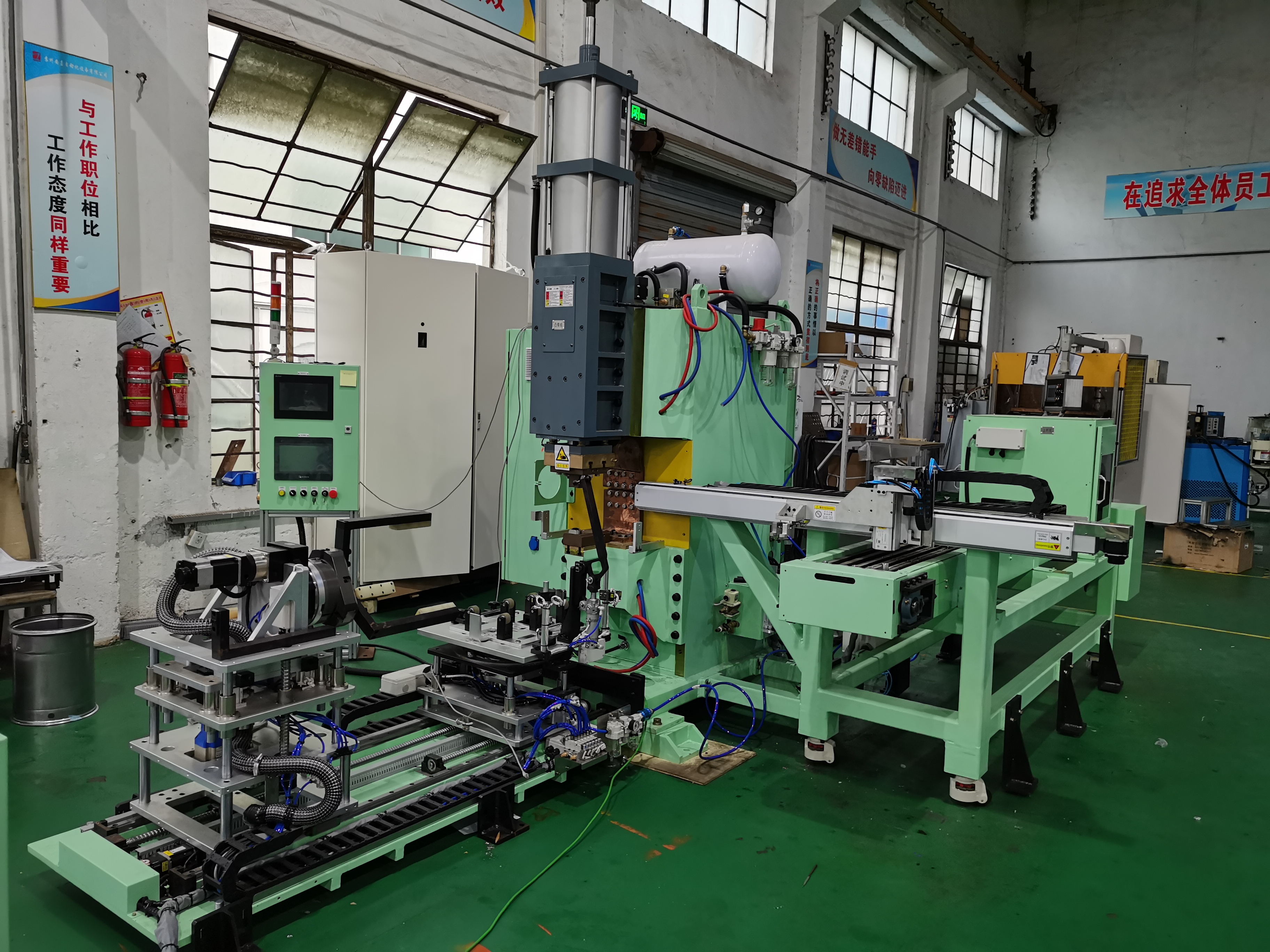 DPF傳感器座自動(dòng)焊接流水線