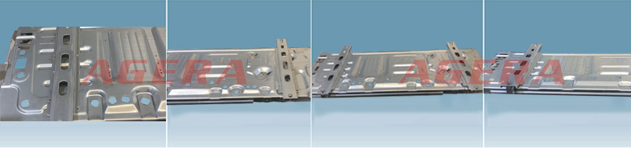 空調(diào)底板加強(qiáng)筋焊接樣件