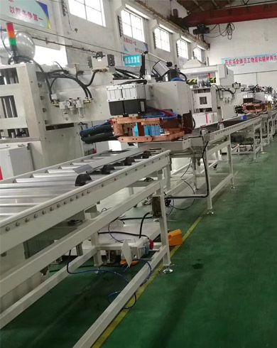 鋼制門框點焊流水線