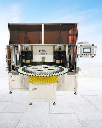 電機定子通風(fēng)槽板自動點焊機