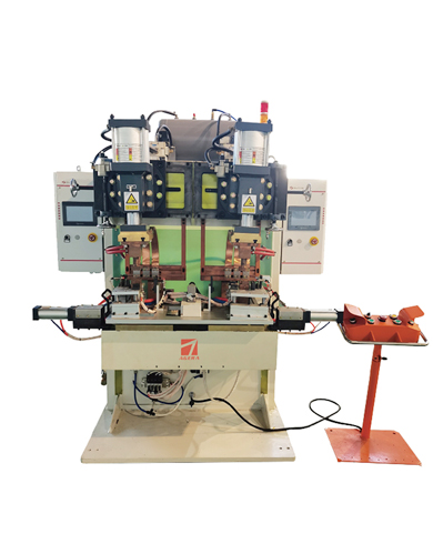 汽車(chē)玻璃導(dǎo)軌支架雙頭凸焊機(jī)