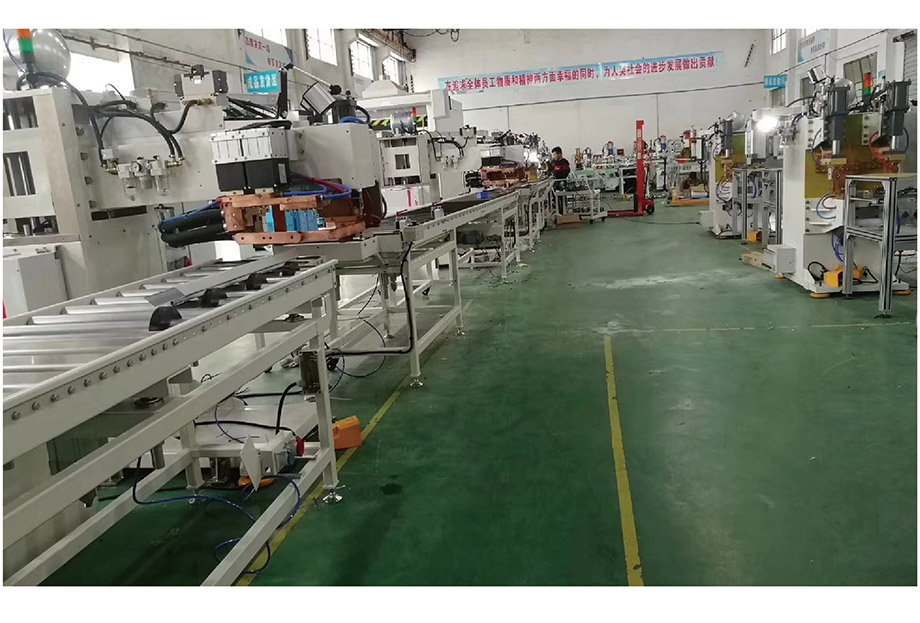 鋼制門框點焊流水線