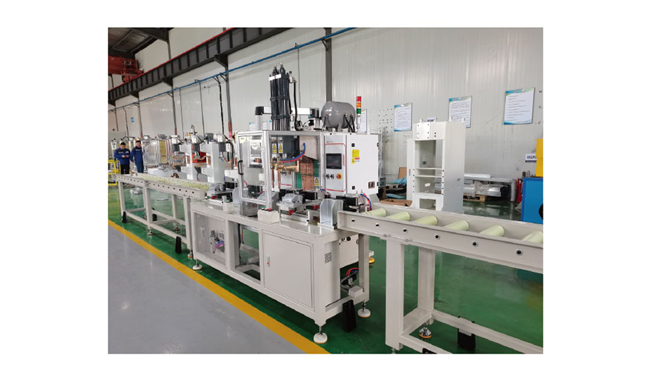 抗震支架自動(dòng)雙頭焊接生產(chǎn)線