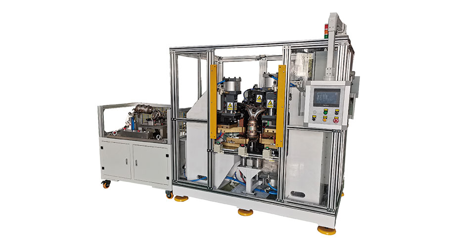 排氣管支架螺栓雙頭自動焊機
